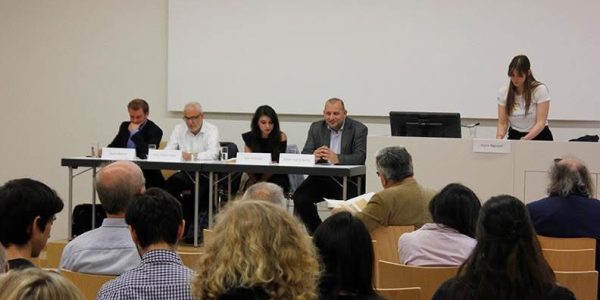 A seminar at Vienna University on peace